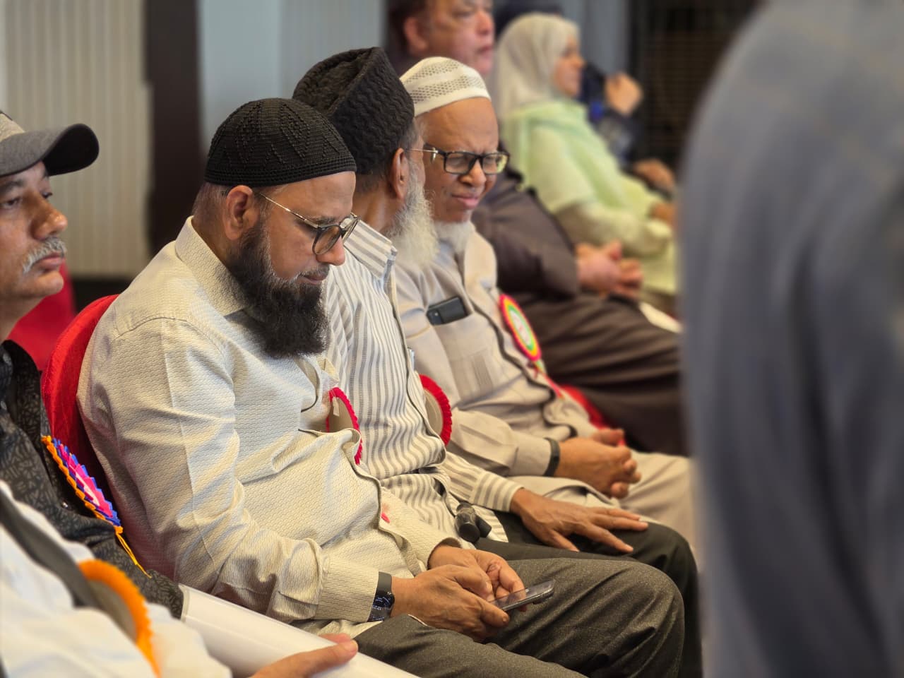 Guests seated during annual event